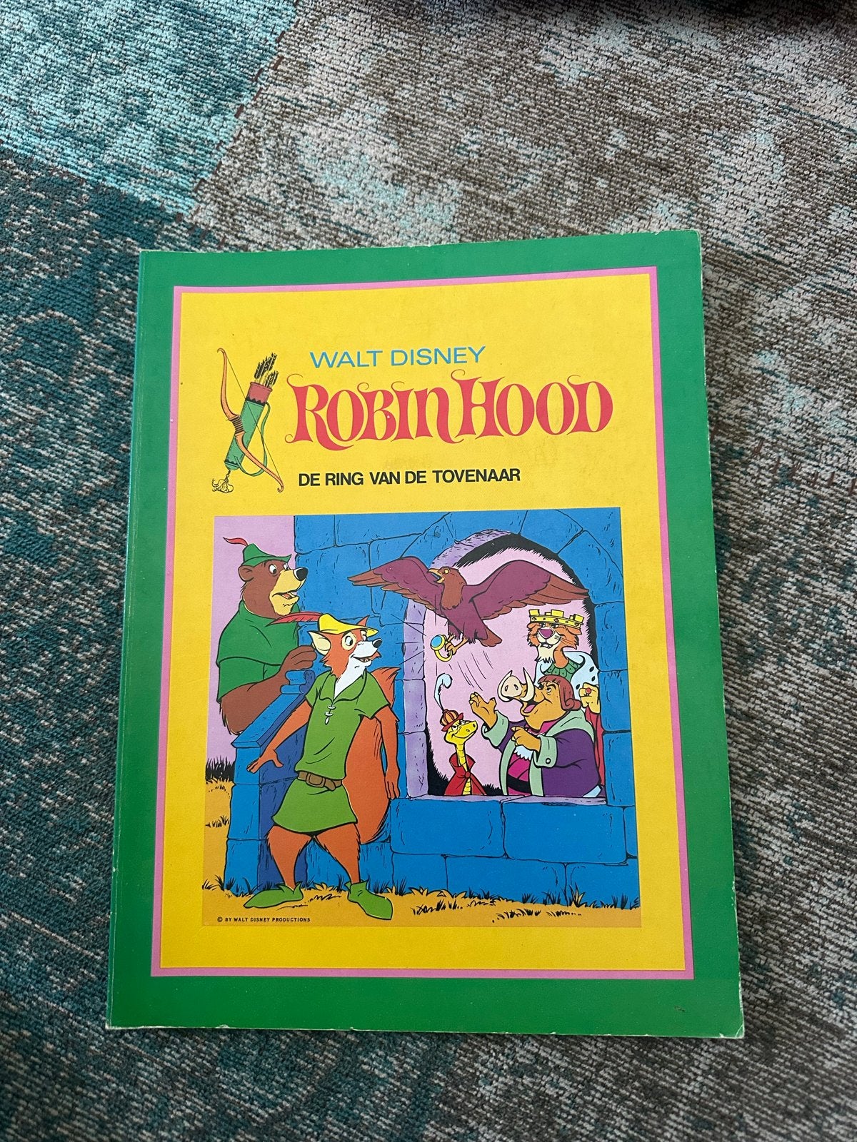 Walt Disney Robin Hood - De Ring van de Tovenaar, Ophalen of Verzenden, Zo goed als nieuw, Sprookjes