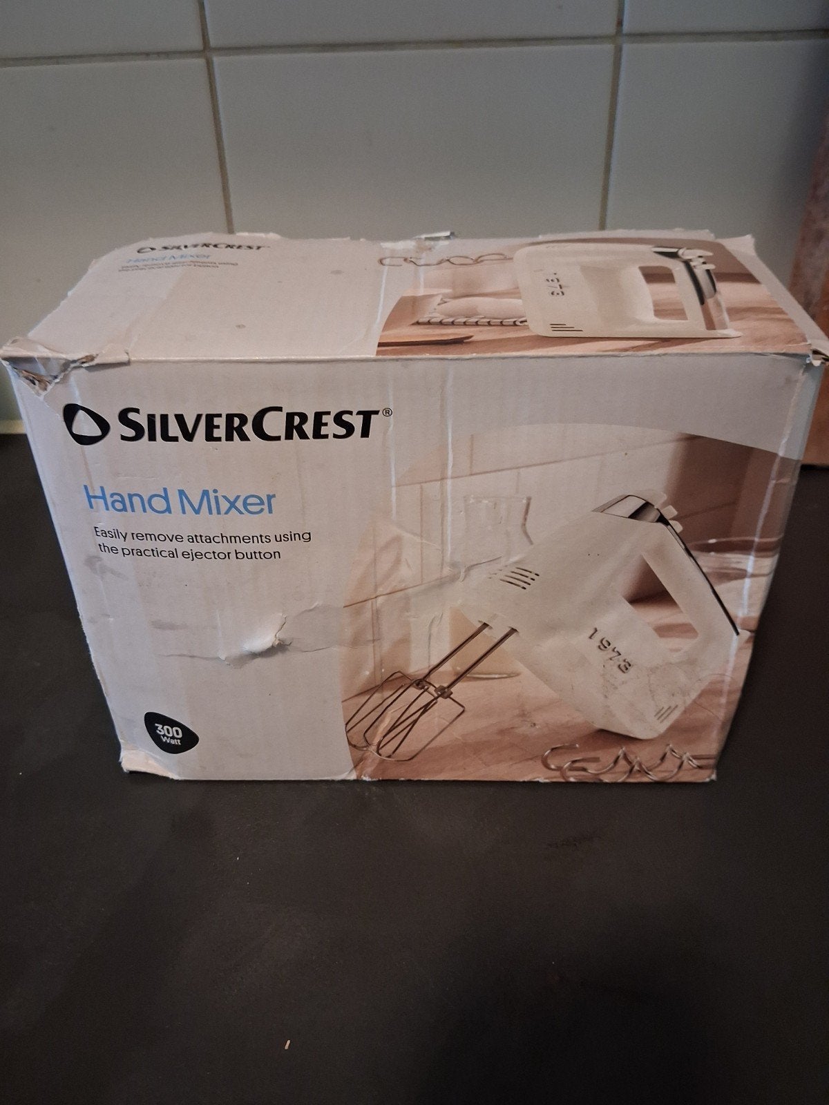 Silvercrest Handmixer 300W - Nieuw in doos, Ophalen, Nieuw, 3 snelheden of meer