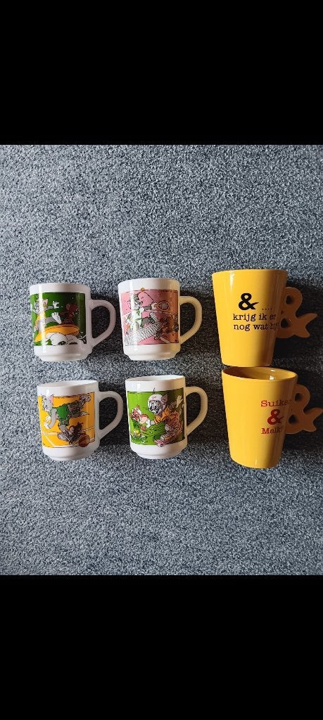 Mokken, Ophalen, Zo goed als nieuw, Overige stijlen, Kop(pen) en/of Schotel(s)