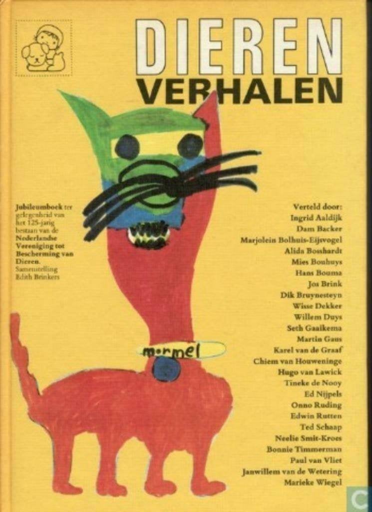 Dierenverhalen - Jubileumboek Ned.Ver.tot Besch. van dieren", Ophalen of Verzenden, Zo goed als nieuw, Nederland