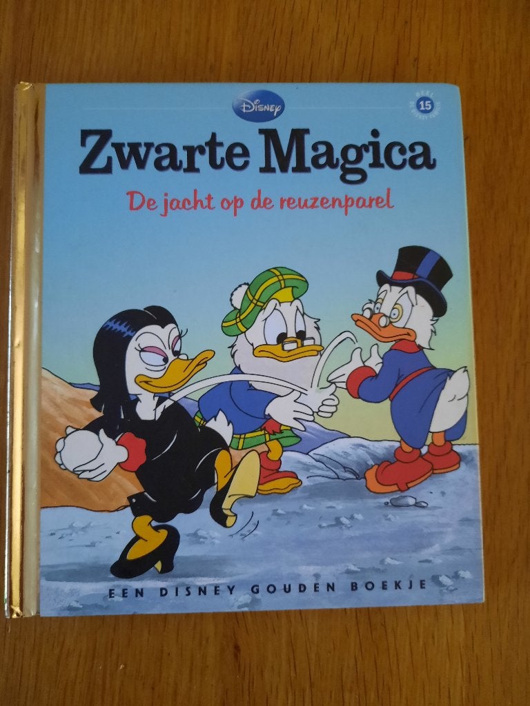 disney gouden boekje,zwarte magicaDe jacht op de reuzenparel, Verzamelen, Disney, Ophalen of Verzenden, Overige typen