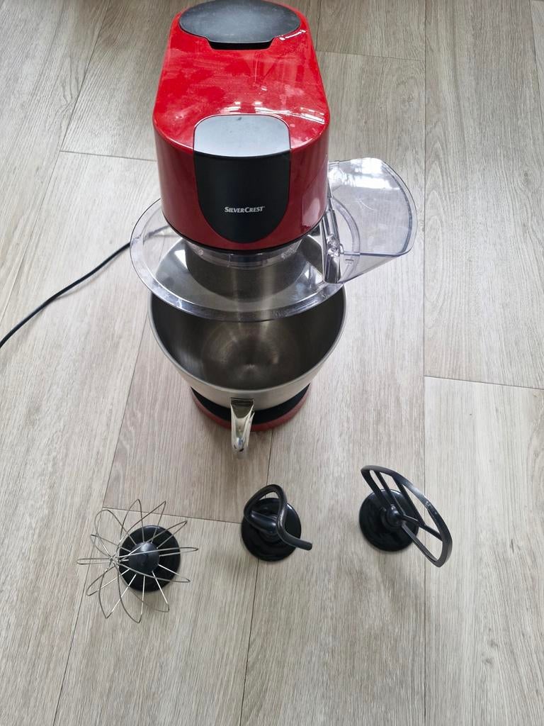 Silvercrest Keukenmachine met accessoires, Ophalen, Gebruikt, 3 snelheden of meer, 2 tot 3 liter