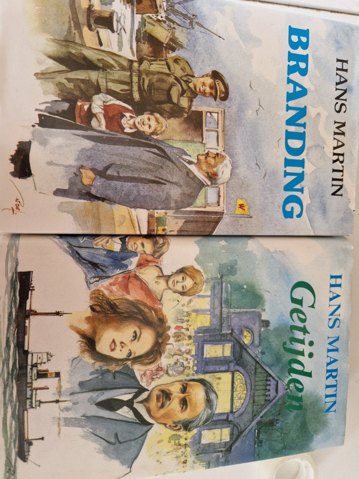 Hans Martin - (2 boeken), Boeken, Verzenden, Gelezen, Hans Martin, Nederland