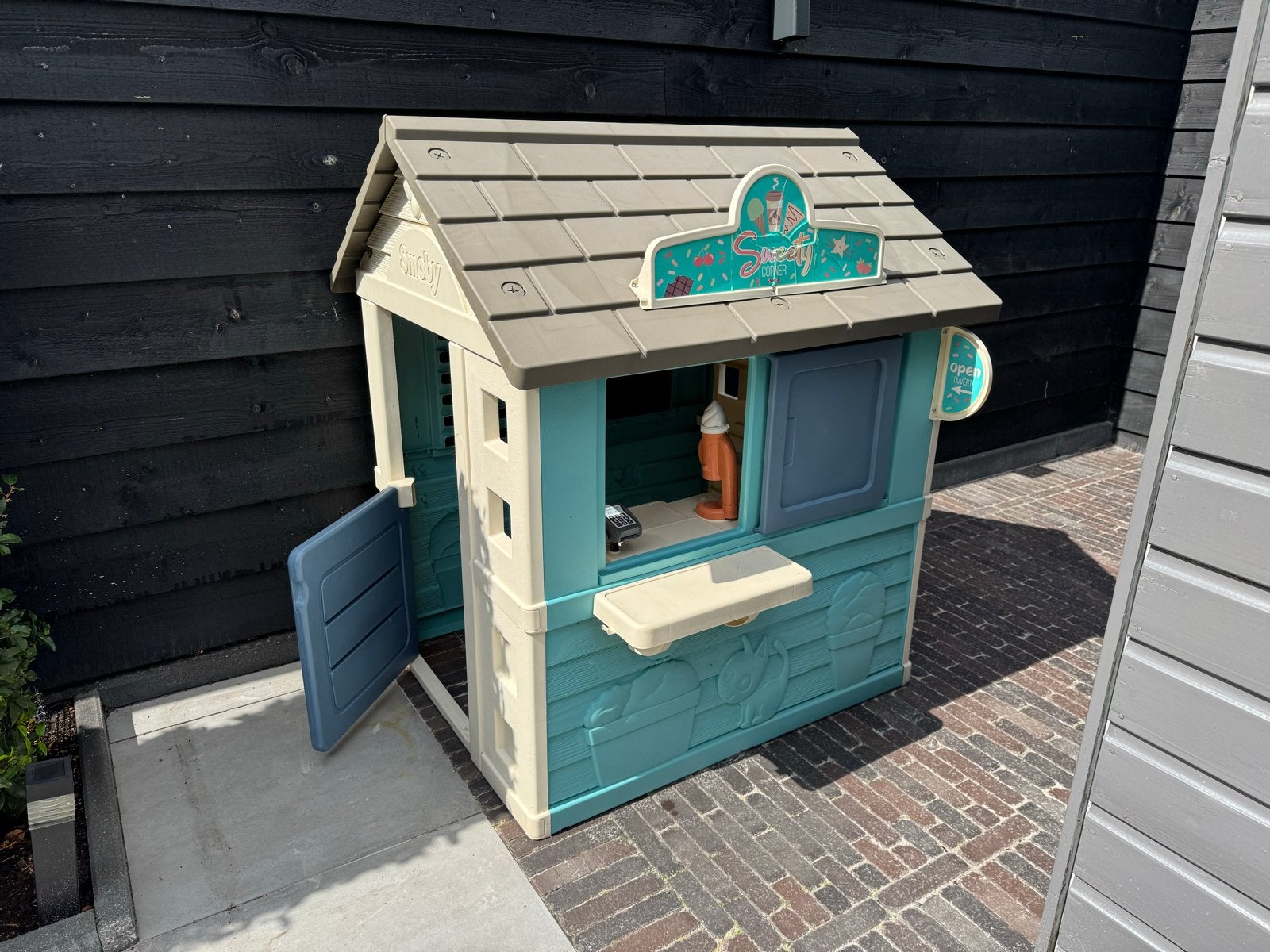 Smoby Speelhuisje - Sweet Corner, Kinderen en Baby's, Speelgoed | Buiten | Speelhuisjes, Ophalen, Gebruikt, Kunststof