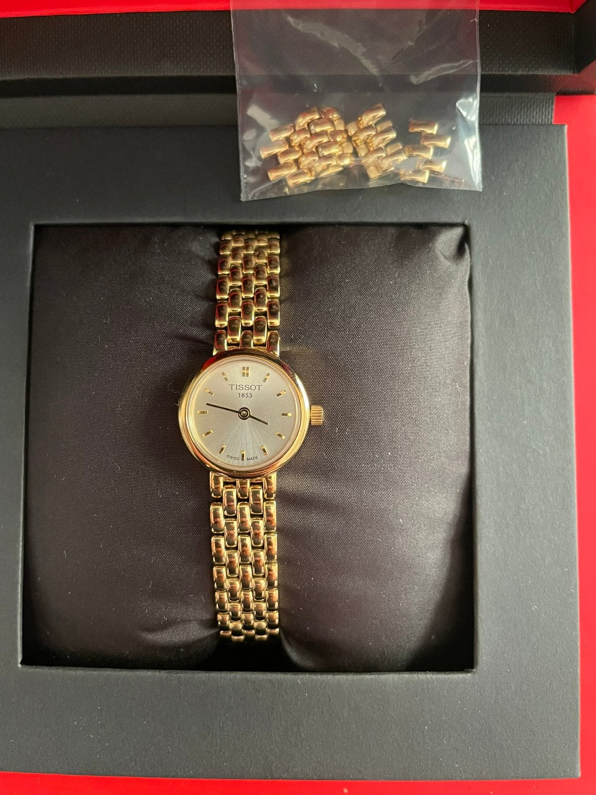 Tissot horloge, Ophalen of Verzenden, Zo goed als nieuw, Staal, Overige merken