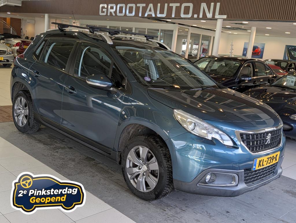 Peugeot 2008 1.2 PureTech Blue Lion 89.687km NAP, Panoramada, Auto's, Voorwielaandrijving, Stof, Origineel Nederlands, Bedrijf