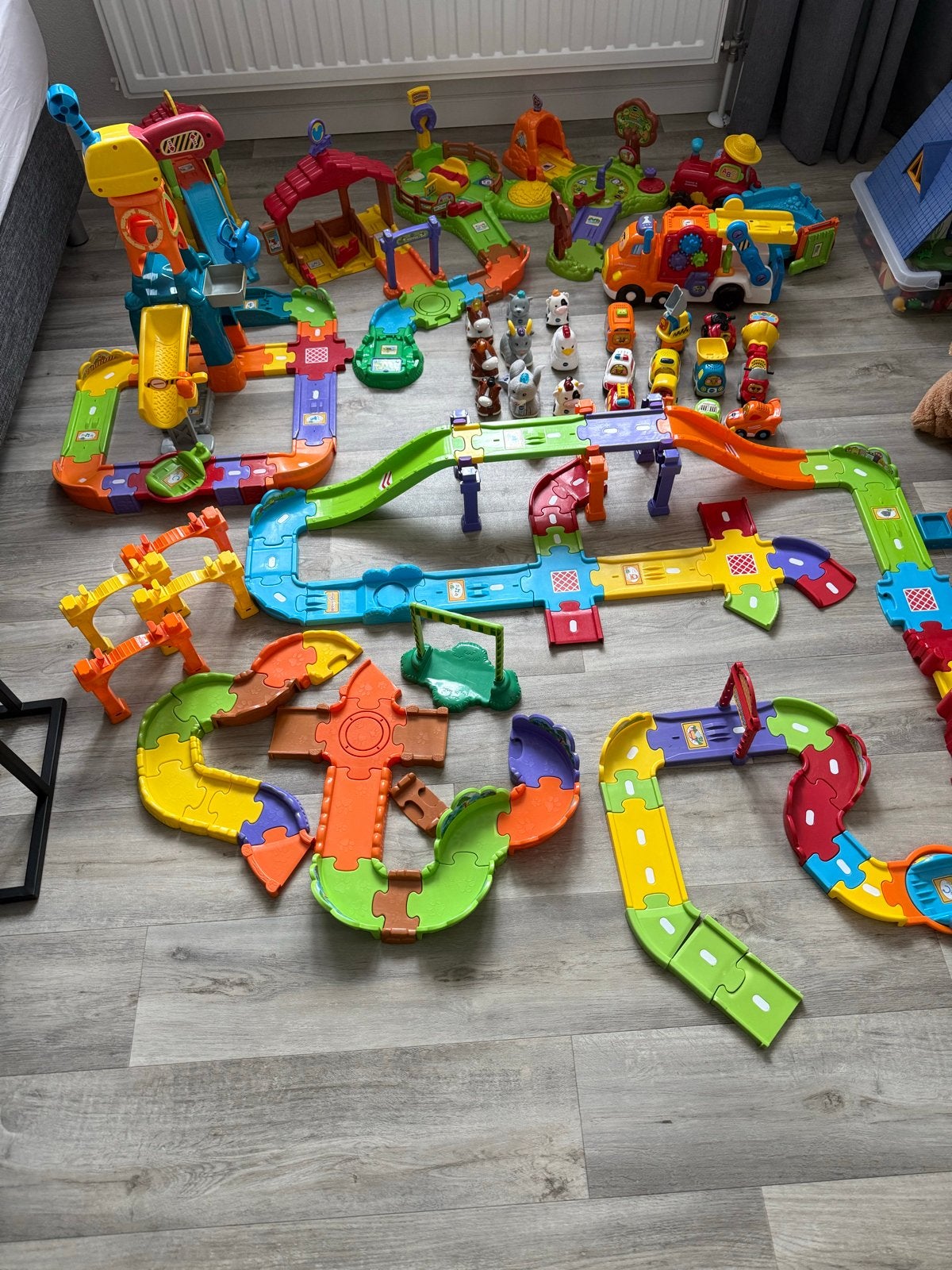 Grote VTech Toet Toet Auto's en Zoef Zoef Dieren collectie, Ophalen, Gebruikt, Overige typen, Met licht