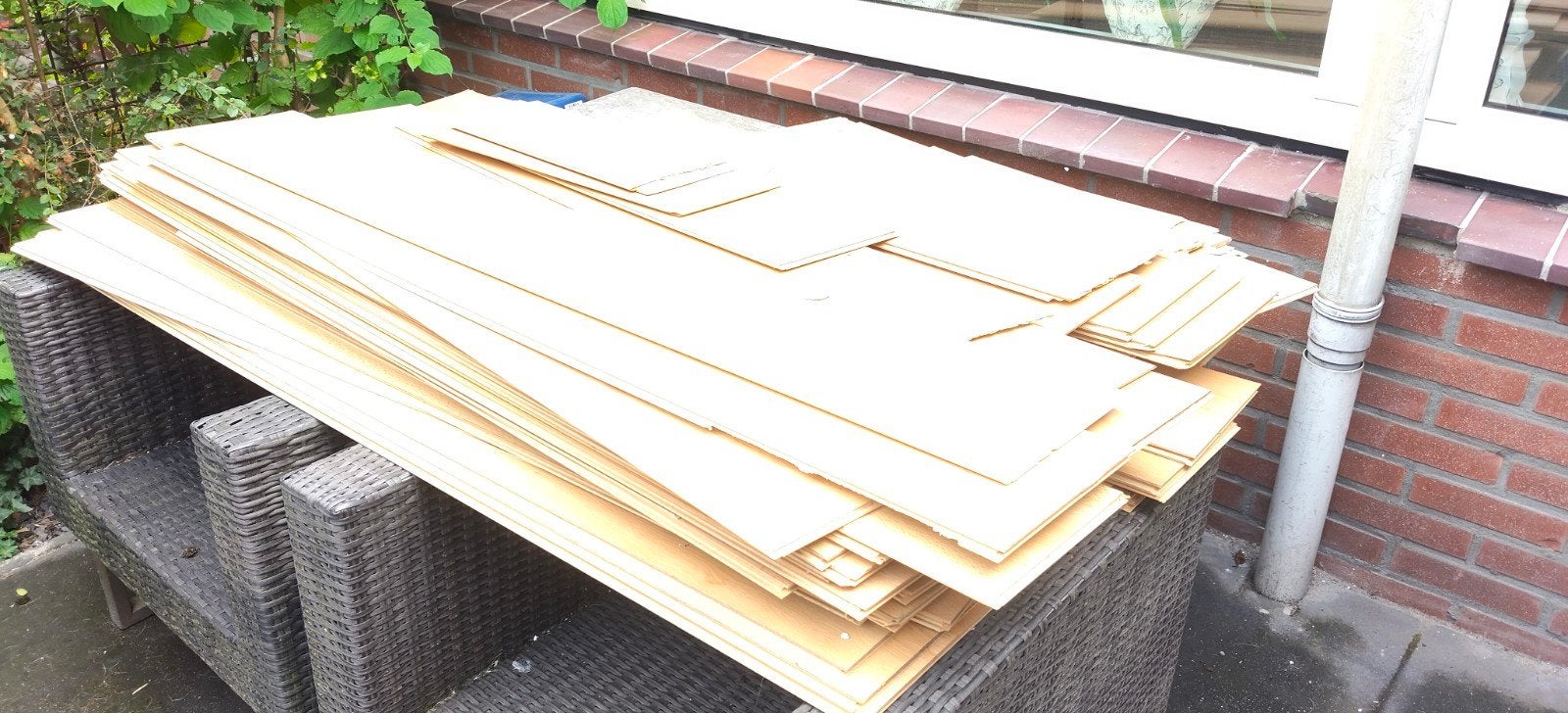 laminaat uit de woonkamer van 24m2, Ophalen, 50 tot 150 cm, 10 m² of meer, 10 tot 30 cm