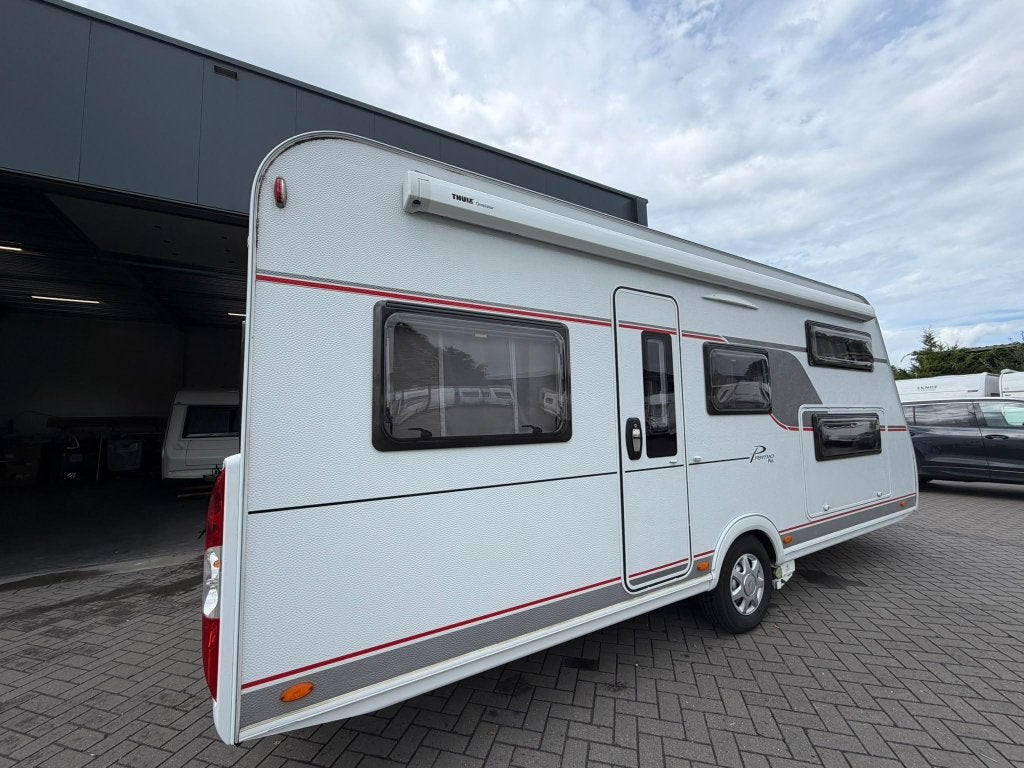 Bürstner Premio 510 TK, Caravans en Kamperen, Caravans, Schokbreker, Bedrijf, Treinzit, Bürstner