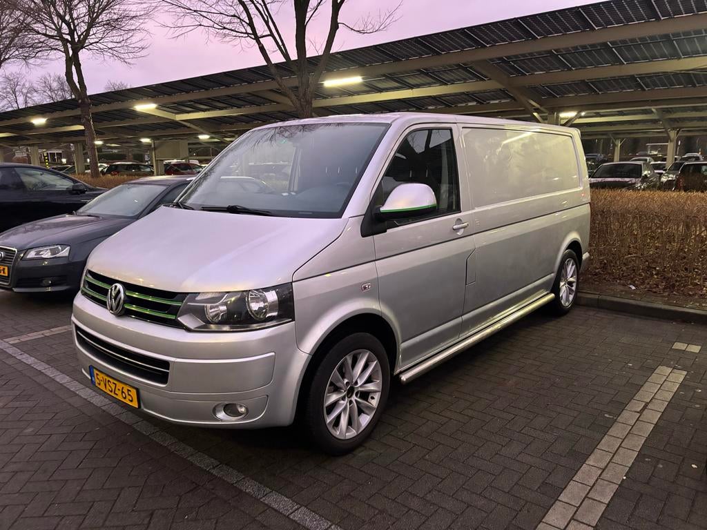 Volkswagen Transporter C 2.0D 132KW 4MOTION 2012, Auto's, 13 km/l, Euro 5, Stof, Zwart