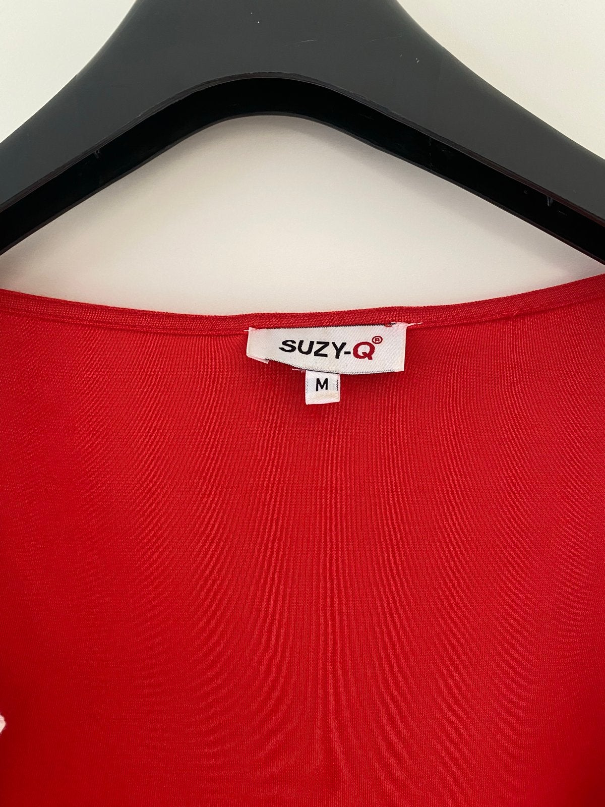 Rood vest en jurk setje van Suzy-Q, Maat 46/48 (XL) of groter, Ophalen of Verzenden, Knielengte, Gedragen