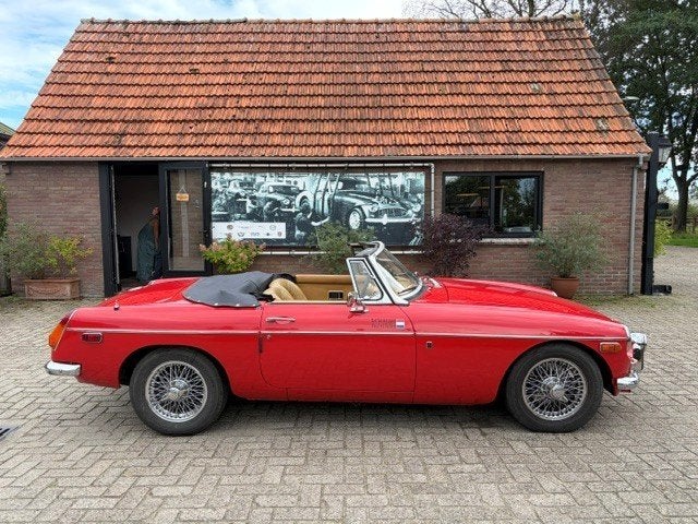 MGB Overdrive, 1971, Auto's, B, Achterwielaandrijving, Beige, Cabriolet