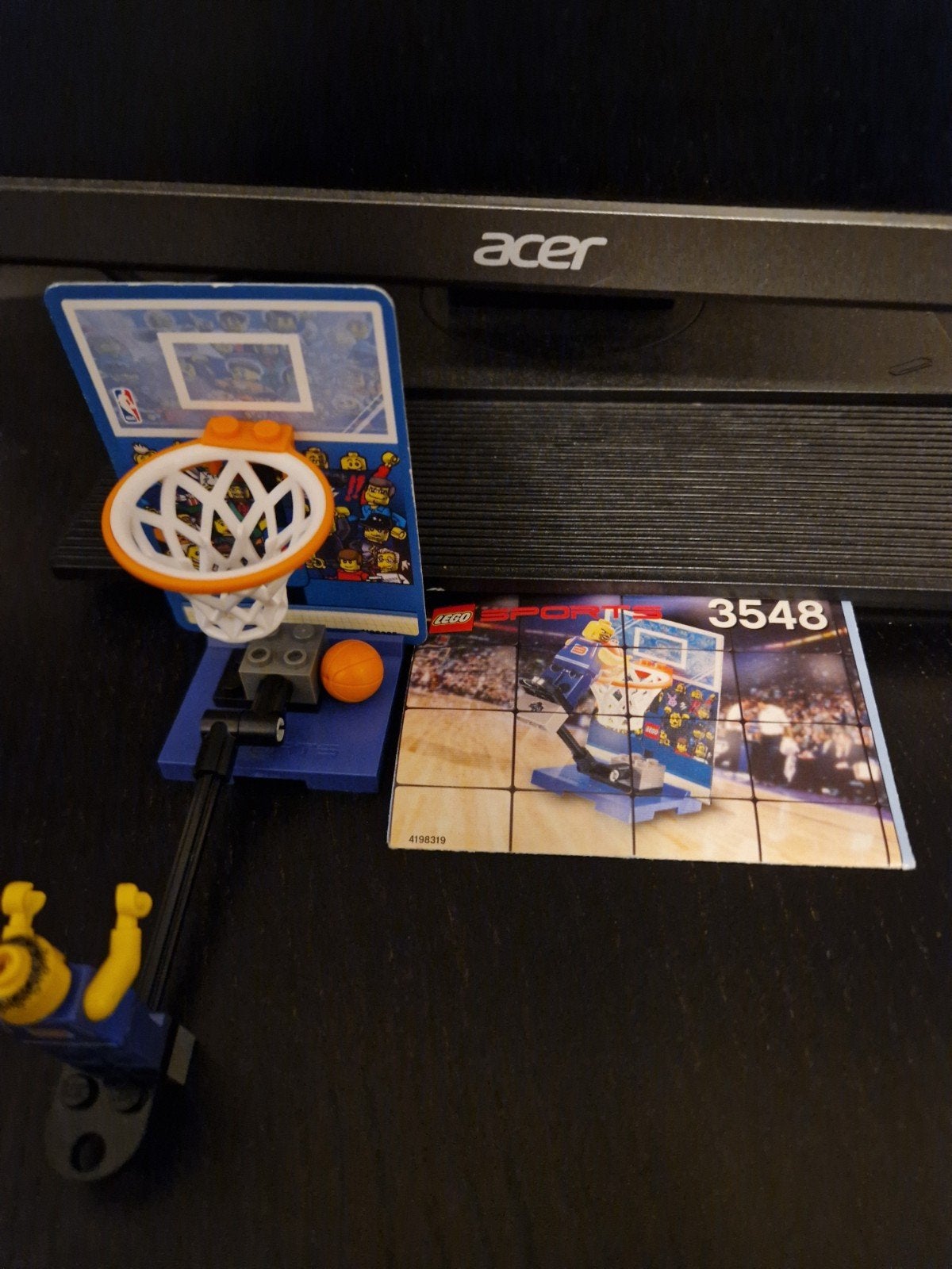 LEGO Sports Basketbal Set 3548 met instructieboekje, Ophalen, Gebruikt