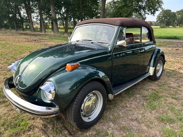 kever cabrio1302 gerestaureerd, nw dak,interieur,Kevermobiel, Auto's, Achterwielaandrijving, 4 cilinders, Cabriolet, Leder