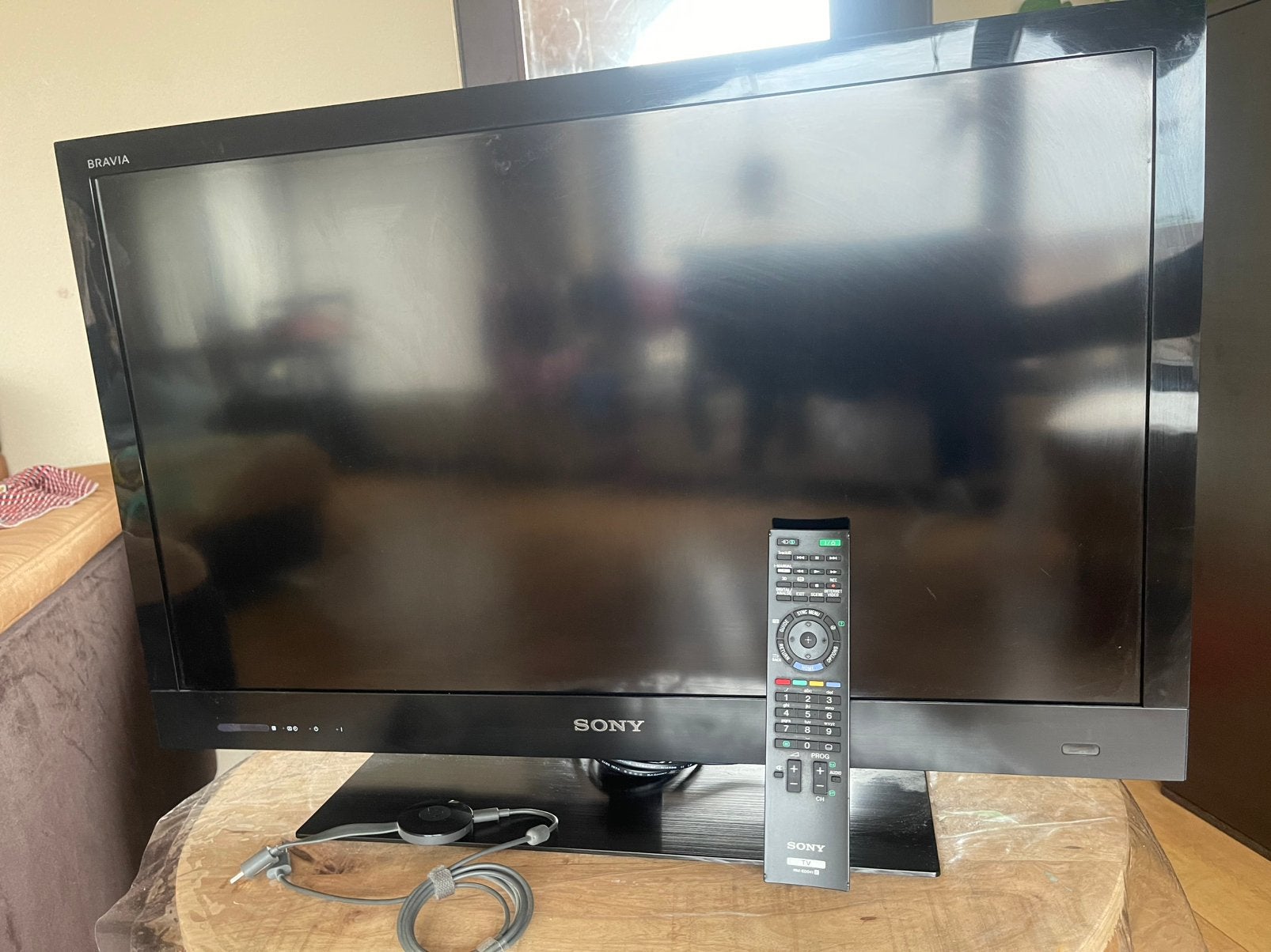Sony 32 inch Full HD TV + Google Chromecast, Audio, Tv en Foto, Ophalen, 50 Hz, 80 tot 100 cm, Zo goed als nieuw