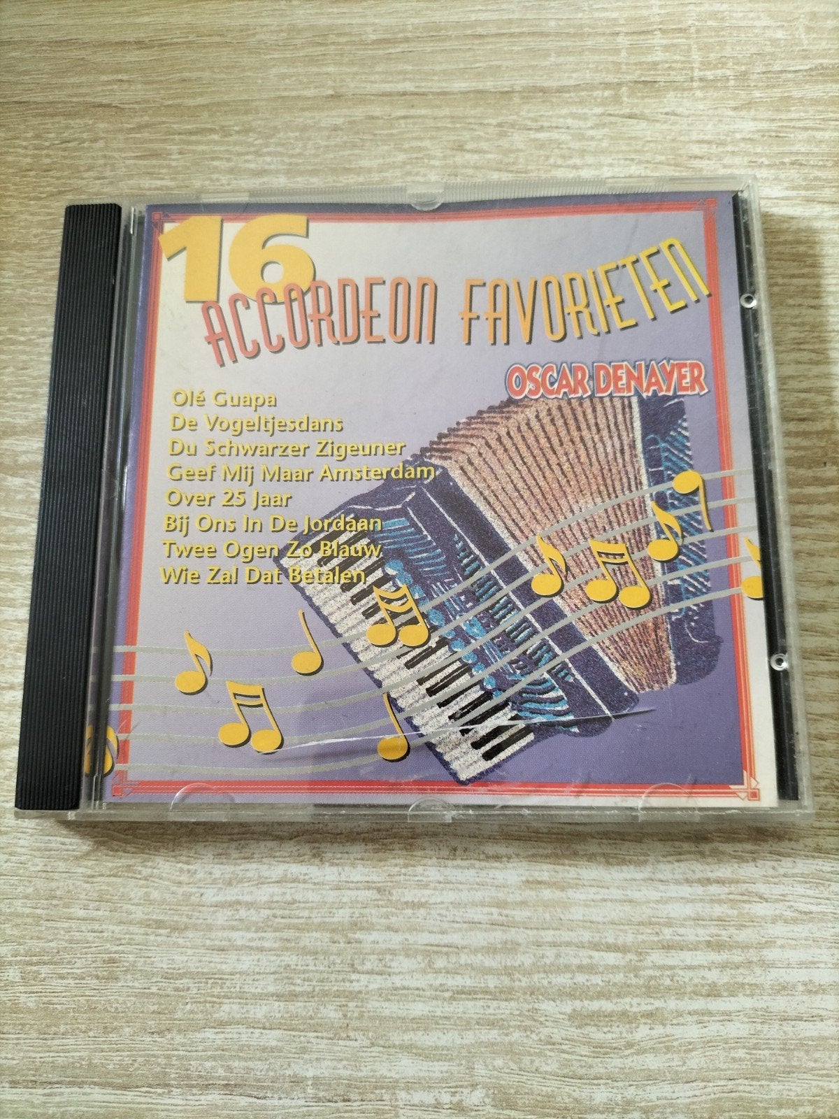 Oscar denayer - 16 accordeon favorieten, Ophalen of Verzenden