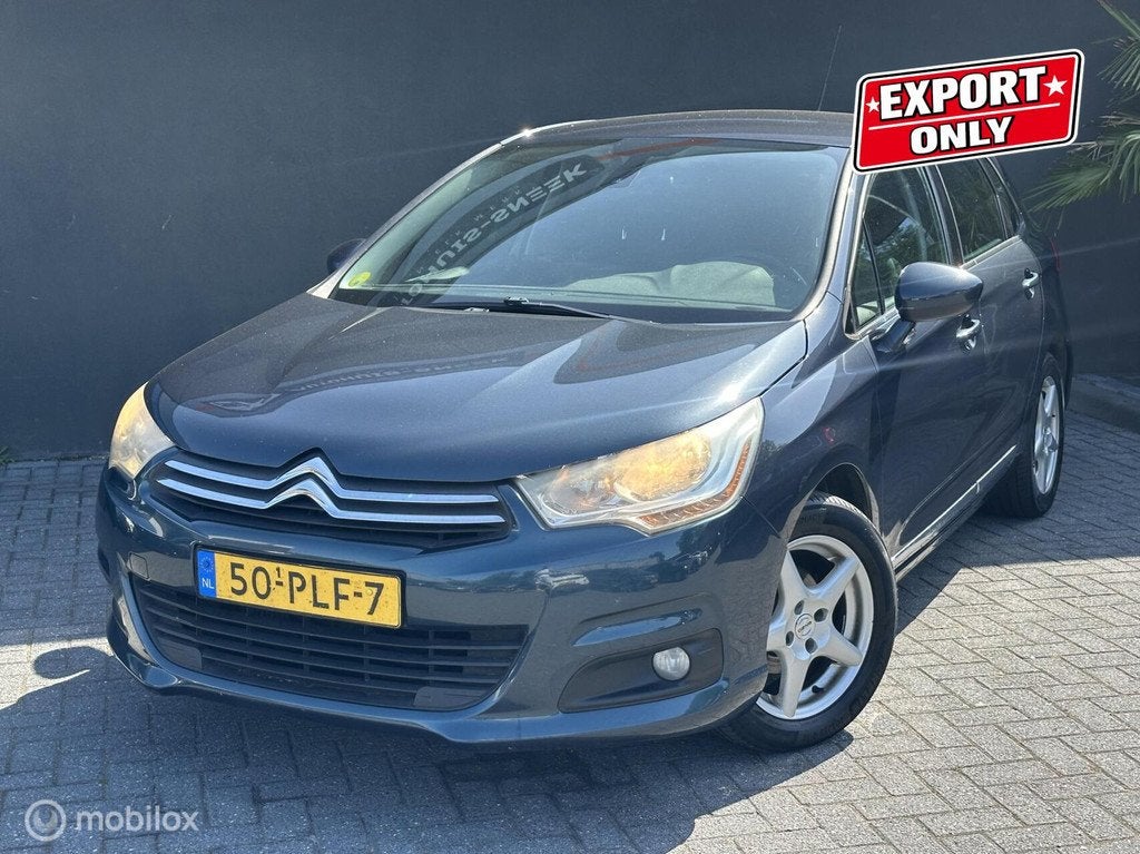 Citroën C4 | Cruise | Airco | Trekhaak | | Zuinige Diesel |, Auto's, Citroën, Voorwielaandrijving, 4 cilinders, Blauw, Origineel Nederlands