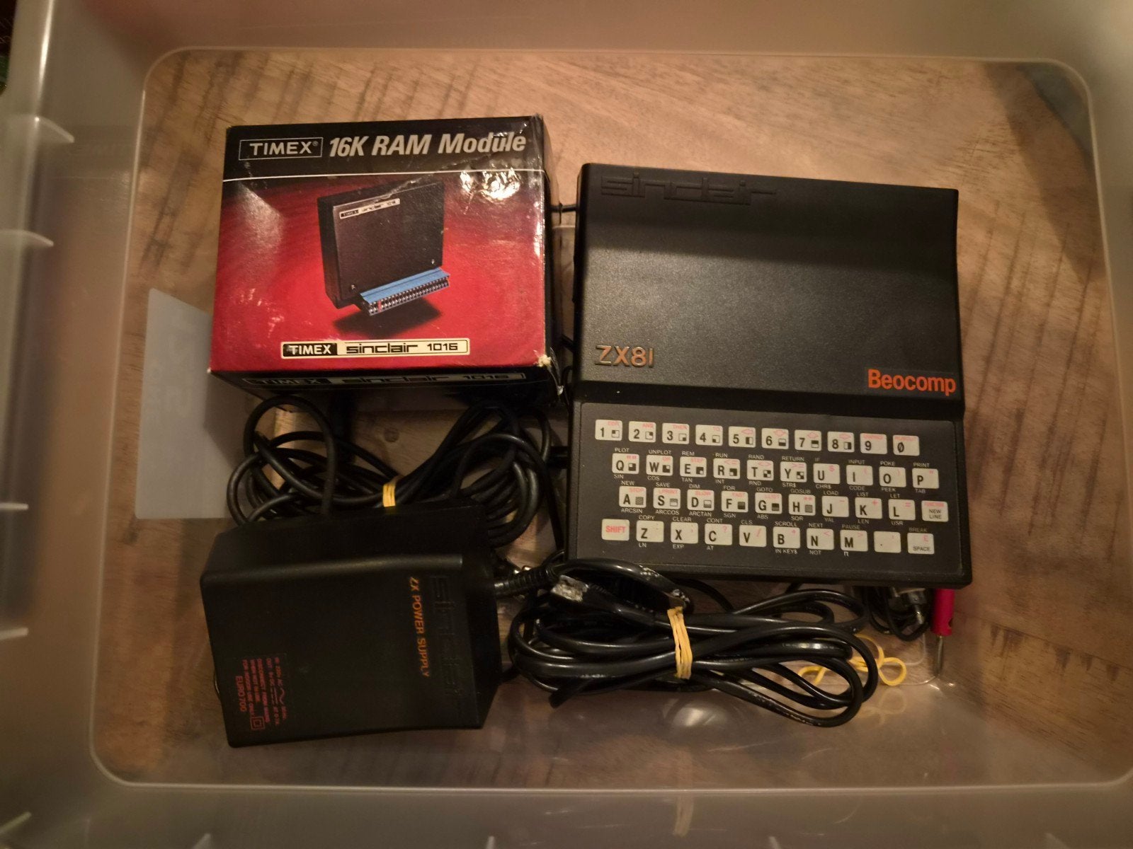 zeldzame Sinclair ZX81 BEOCOMP, Computers en Software, Ophalen, Sinclair ZX