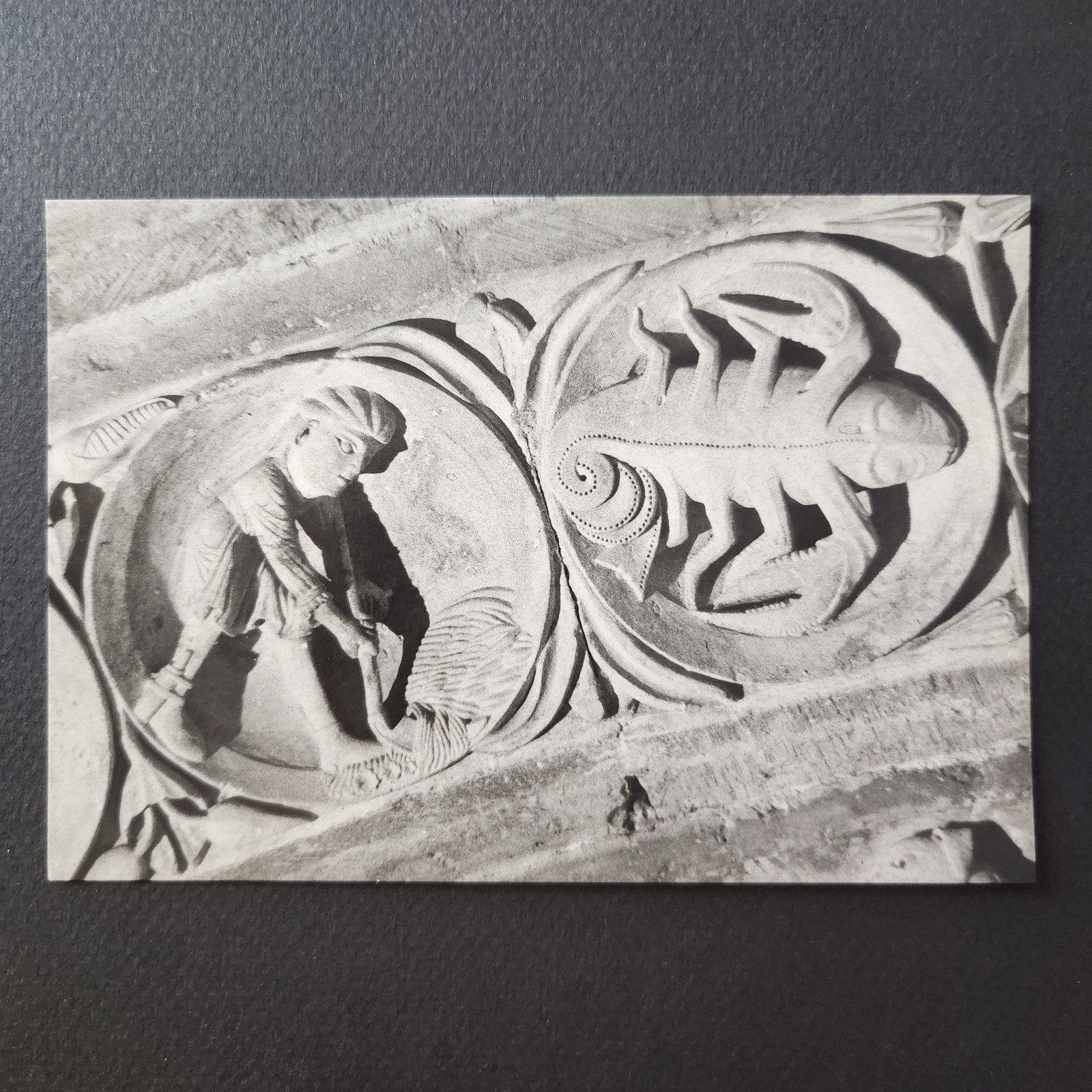 Ansichtkaart zodiac KREEFT Basilique de Vézelay, Verzenden, 1980 tot heden, Ongelopen, Overige thema's