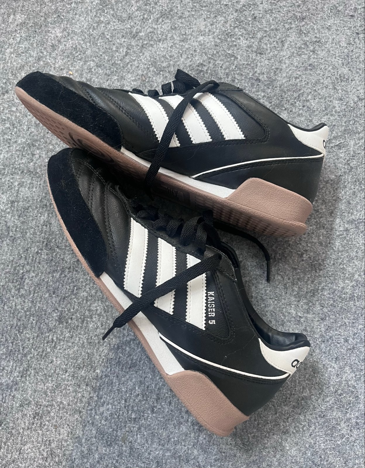 Adidas Kaiser 5 zaalvoetbalschoenen - Maat 39,5, Maat XS of kleiner, Ophalen of Verzenden, Gebruikt, Schoenen