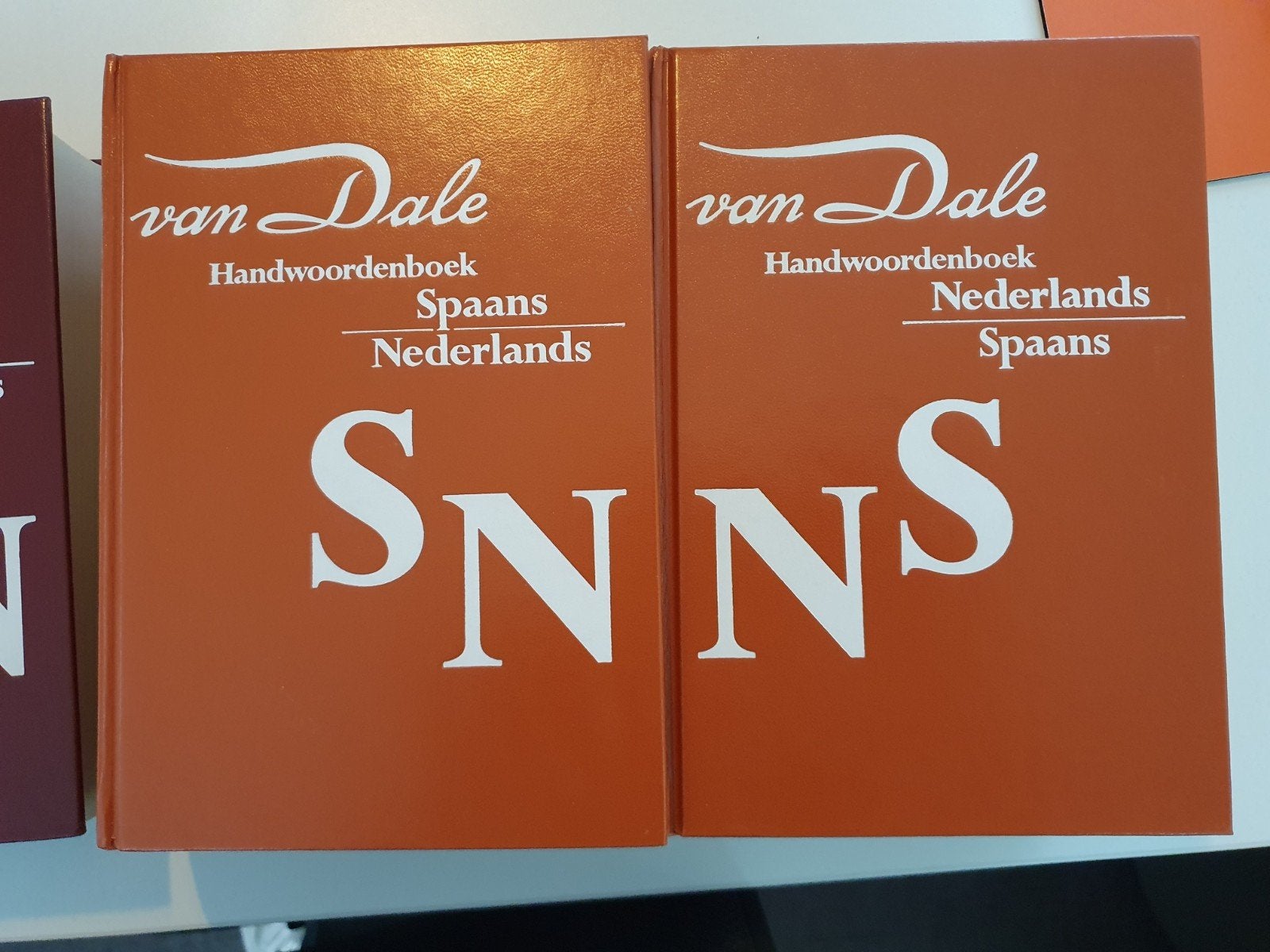 Van Dale Handwoordenboeken: Frans, Spaans, Duits, Engels, Ophalen of Verzenden, Zo goed als nieuw, Van Dale, Frans