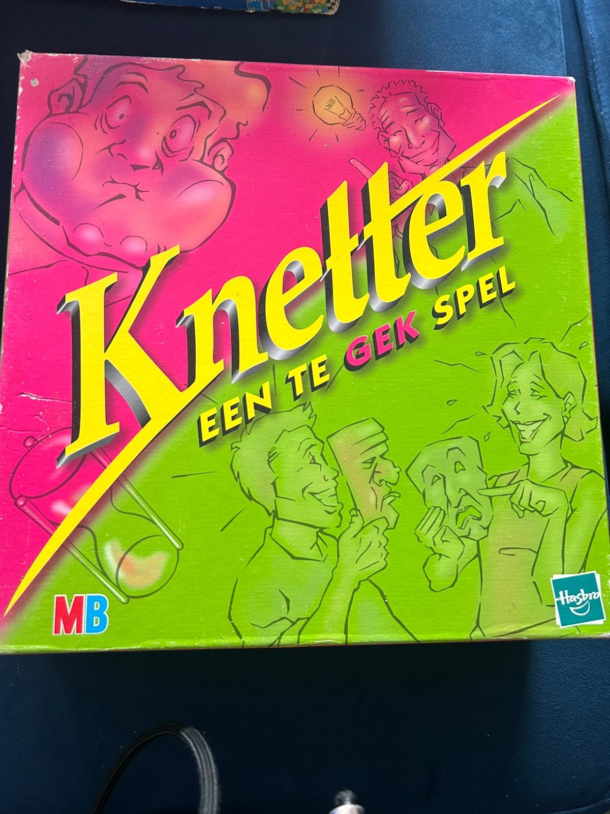 Gezelschapsspel Knetter, Ophalen of Verzenden, Zo goed als nieuw