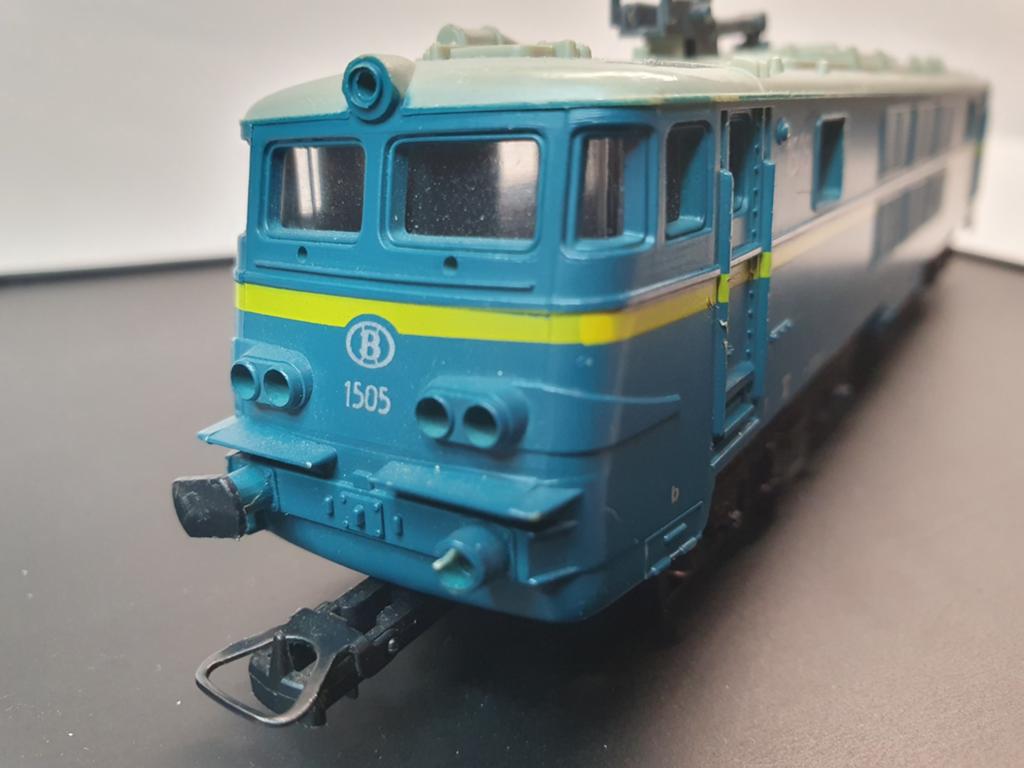 Lima HO locomotief - Getest en rijdend, pantografen defect, Ophalen of Verzenden