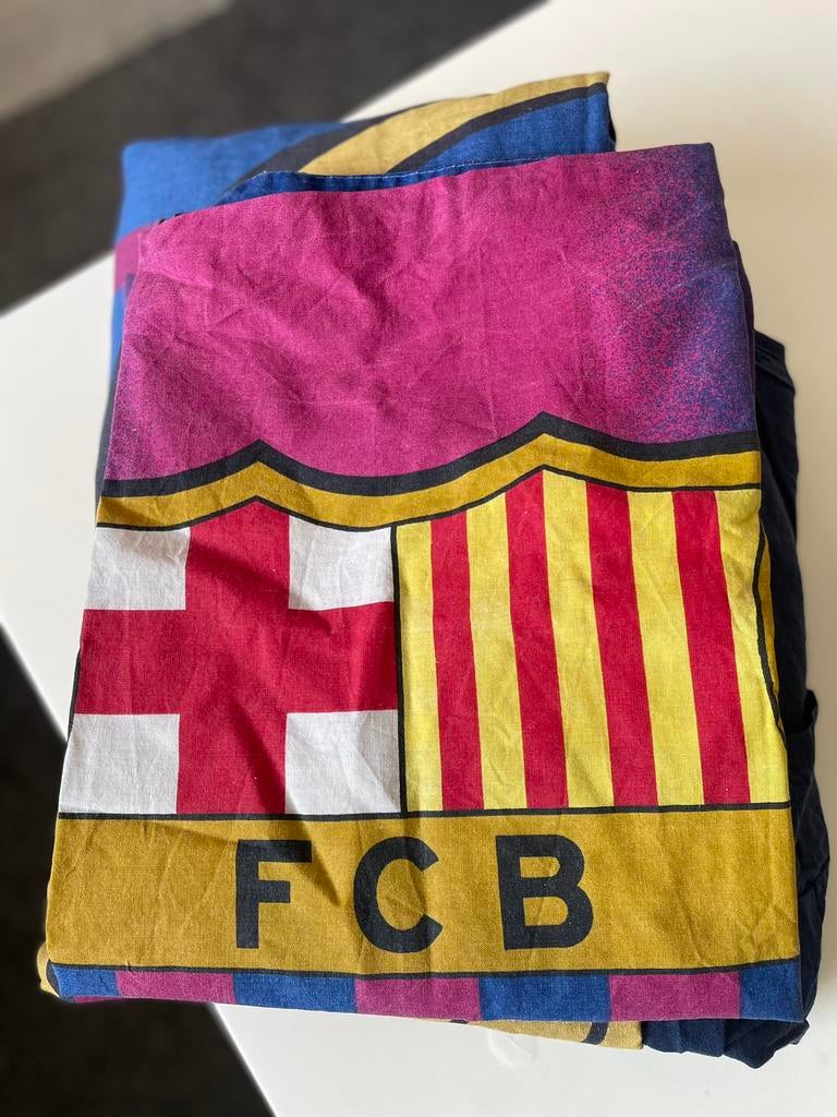 Dekbed hoes van FC Barcelona, Ophalen, Overige kleuren, Jongetje of Meisje, Dekbedovertrek