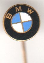 BMW vintage speld emaille, Verzenden, Zo goed als nieuw, Transport