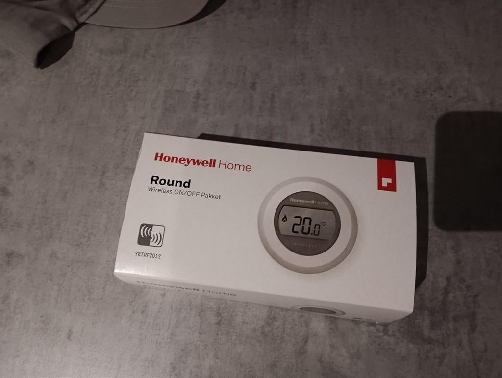 NIEUWE honeywell home Round draadloos thermostaat met module, Doe-het-zelf en Verbouw, Thermostaten, Ophalen of Verzenden, Nieuw