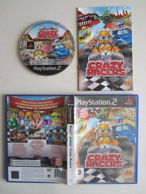 Buzz Junior Racers PS2 Playstation 2, Spelcomputers en Games, Games | Sony PlayStation 2, Racen en Vliegen, Ophalen of Verzenden