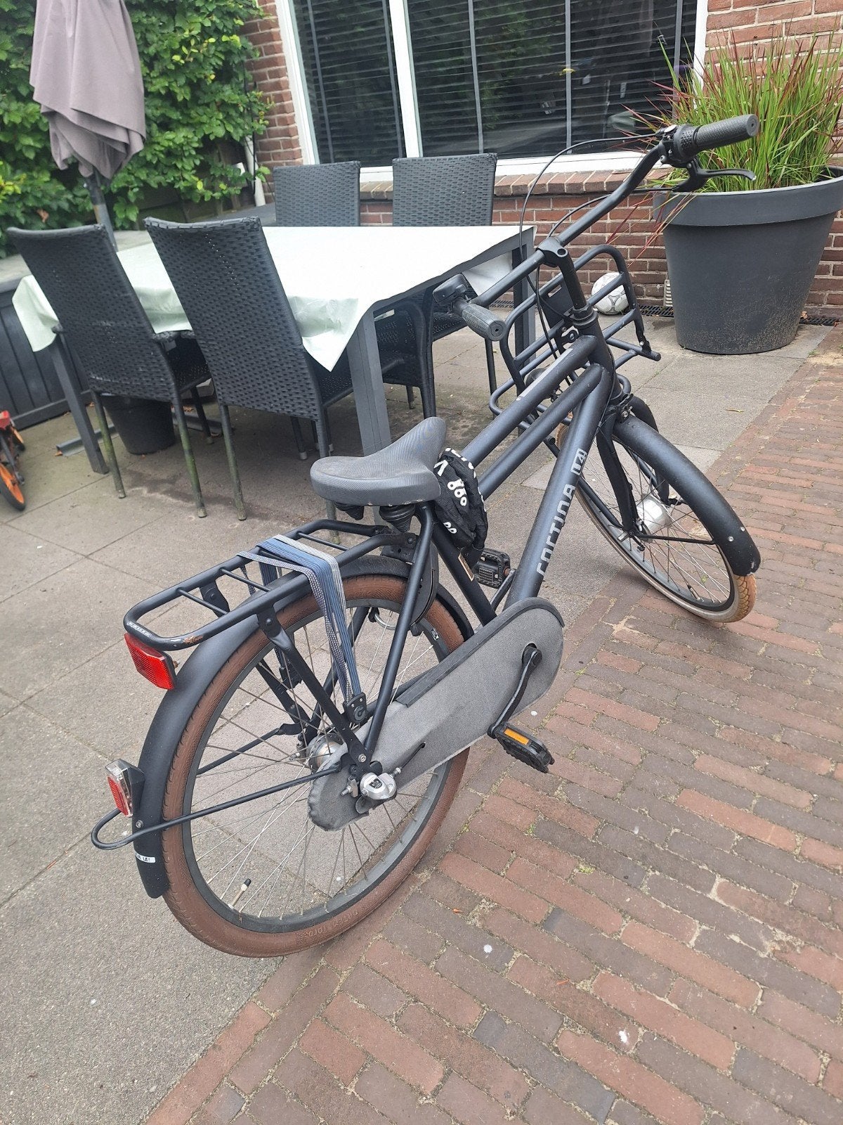 Cortina U4 Transportfiets 24 inch, Overige merken, Gebruikt, Versnellingen, Minder dan 49 cm