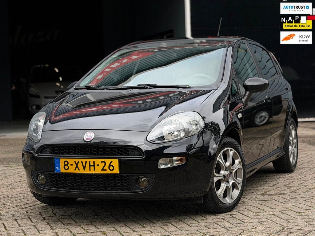 Fiat Punto Evo 0.9 TwinAir Lounge CRUISE/ISOFIX/PDC/AIRCO |, Auto's, Gebruikt, Origineel Nederlands, Bedrijf, Handgeschakeld