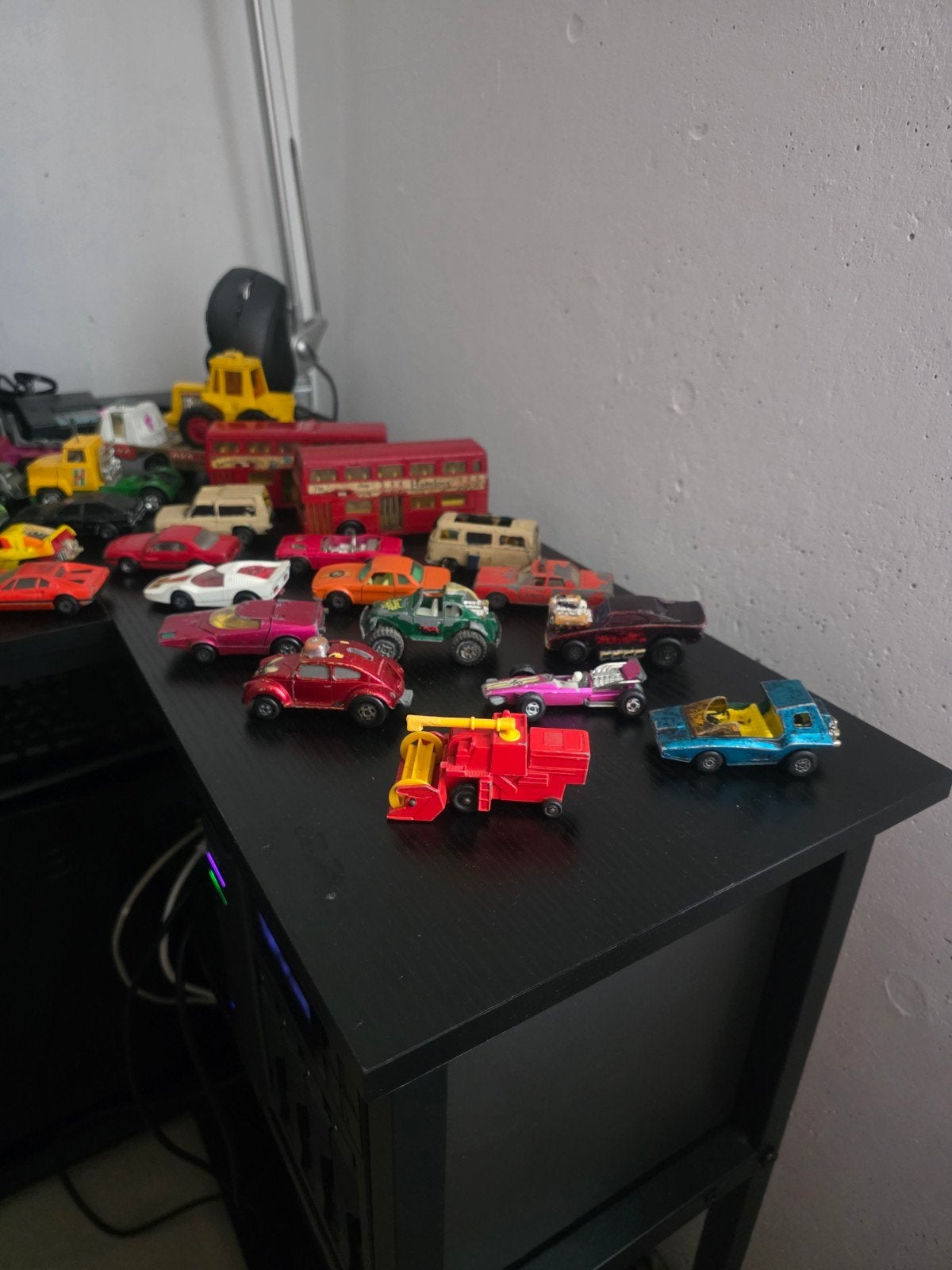 Matchbox auto's, vliegtuigen en 9 modellen van voor 1969, Ophalen of Verzenden, Gebruikt