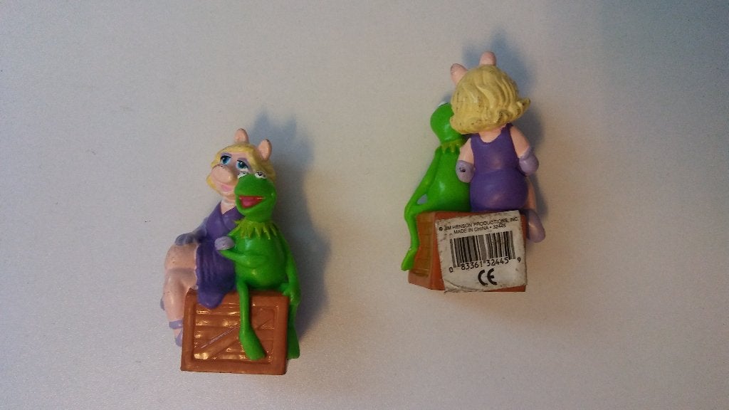 de Muppets muppetshow Kermit Miss Piggy Applause pvc figuur, Verzamelen, Ophalen of Verzenden, Zo goed als nieuw
