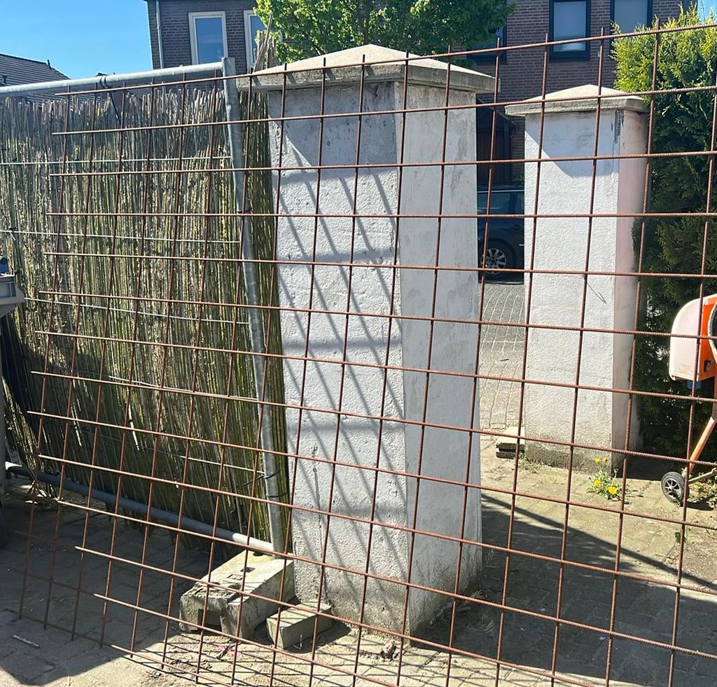 Bouwstaalmat, Doe-het-zelf en Verbouw, Metalen, Ophalen, Zo goed als nieuw