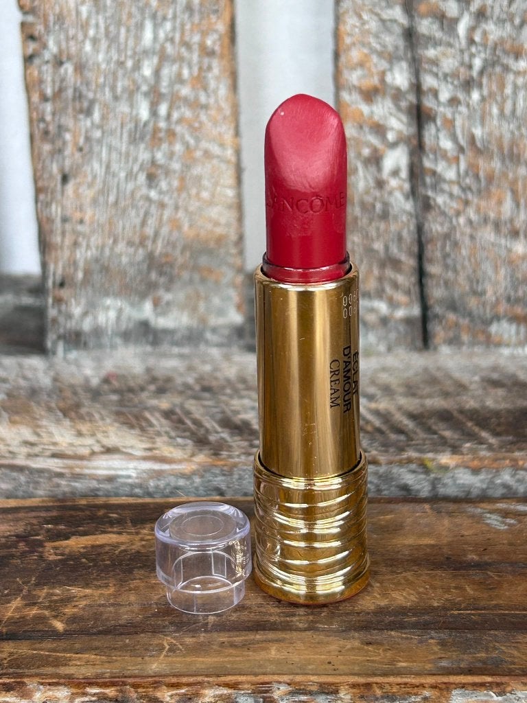 Lancome Cream Lipstick 185 Eclat D'Amour, Lippen, Ophalen of Verzenden, Zo goed als nieuw, Make-up