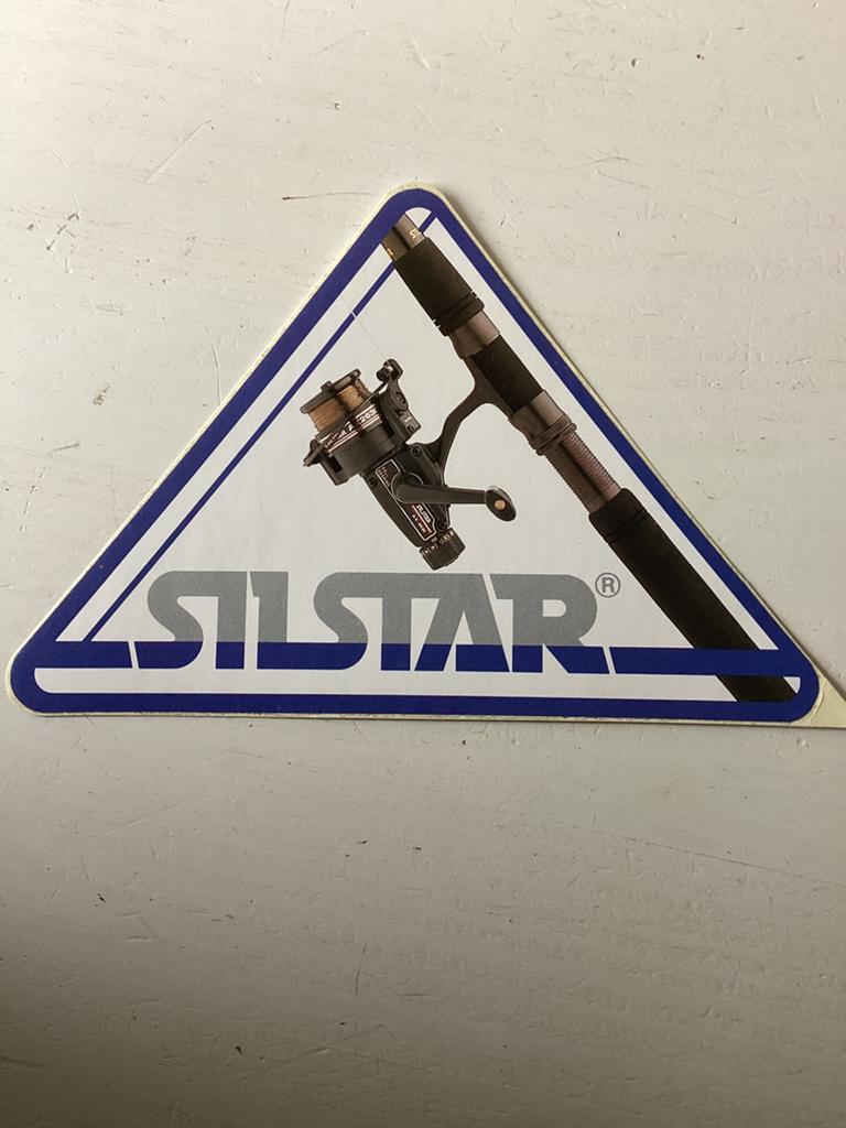 Sticker Silstar hengels/hengelsport, Verzenden, Zo goed als nieuw, Merk