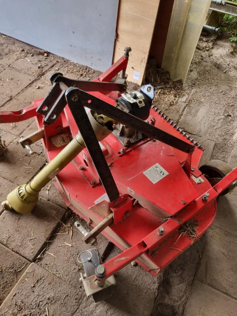 Weidebloter voor minitractor 120cm, Gebruikt, Tot 2500, Tot 80 Pk, Ophalen