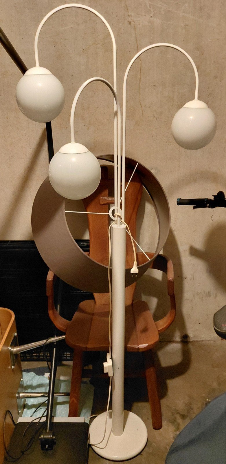 Vloerlamp met 3 bollen, Ophalen, Gebruikt, 150 tot 200 cm