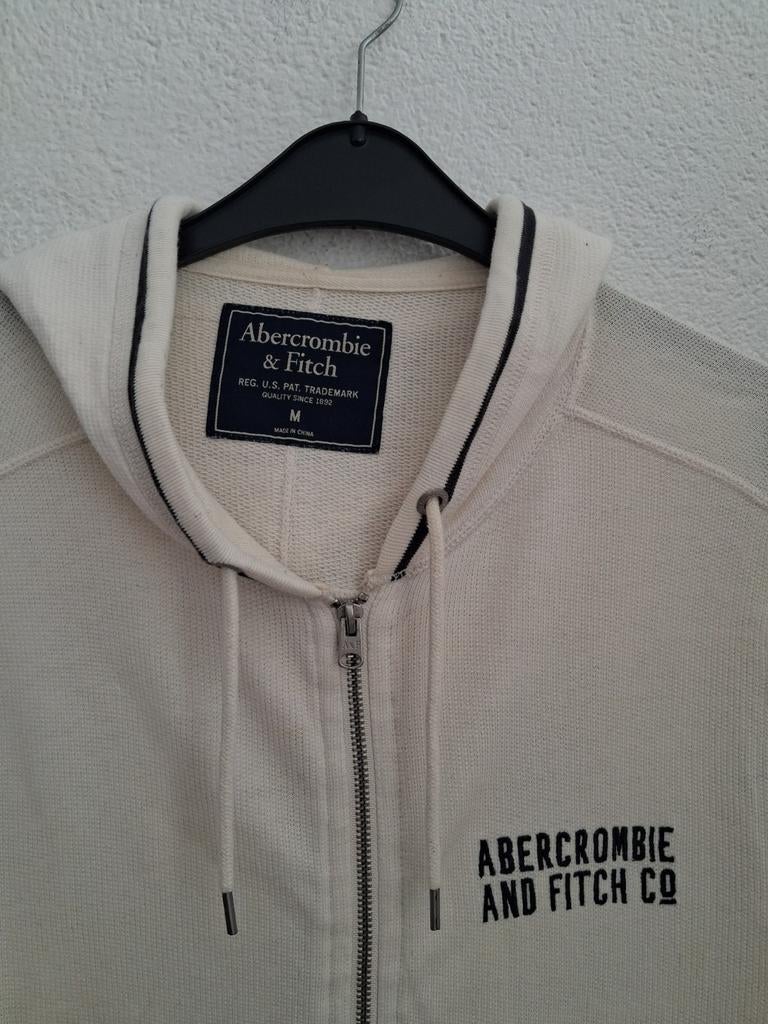Abercrombie & Fitch Hoodie Maat M, Maat 48/50 (M), Beige, Ophalen of Verzenden, Abercrombie & Fitch