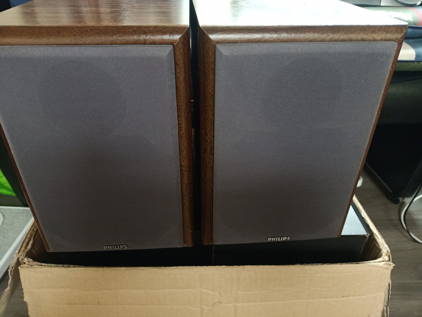Philips MC 172/22 Speakers - 6 Ohm Impedantie, Stereo speakers, Philips, Gebruikt, Ophalen of Verzenden