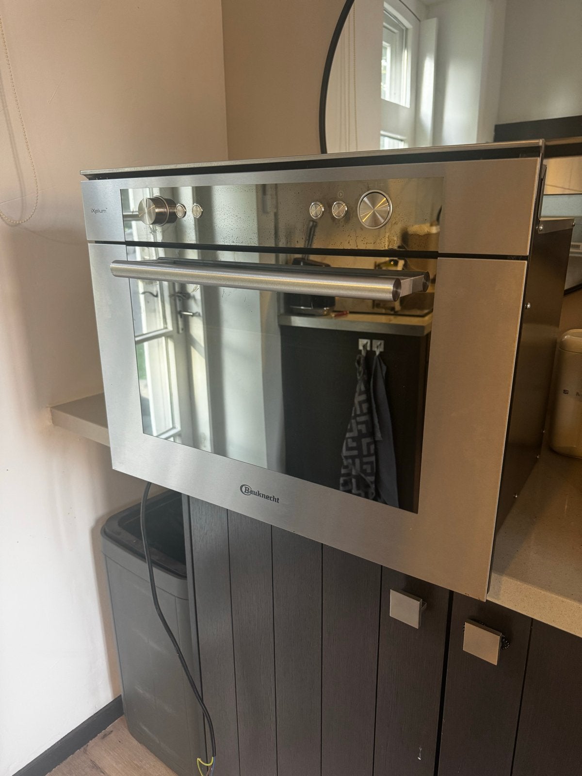 Bauknecht Combi Magnetron Oven - Inbouw (magnetron defect), Witgoed en Apparatuur, Ovens, Ophalen, 45 tot 50 cm, Bauknecht, Gebruikt