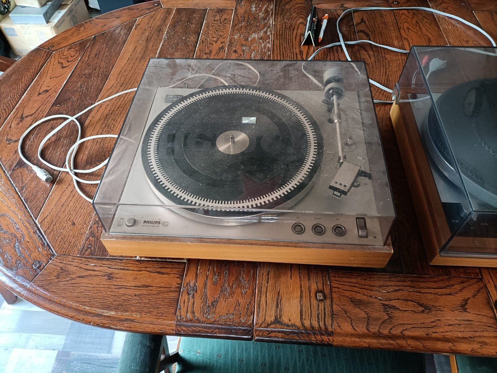 retro platenspelers, Audio, Tv en Foto, Ophalen, Philips