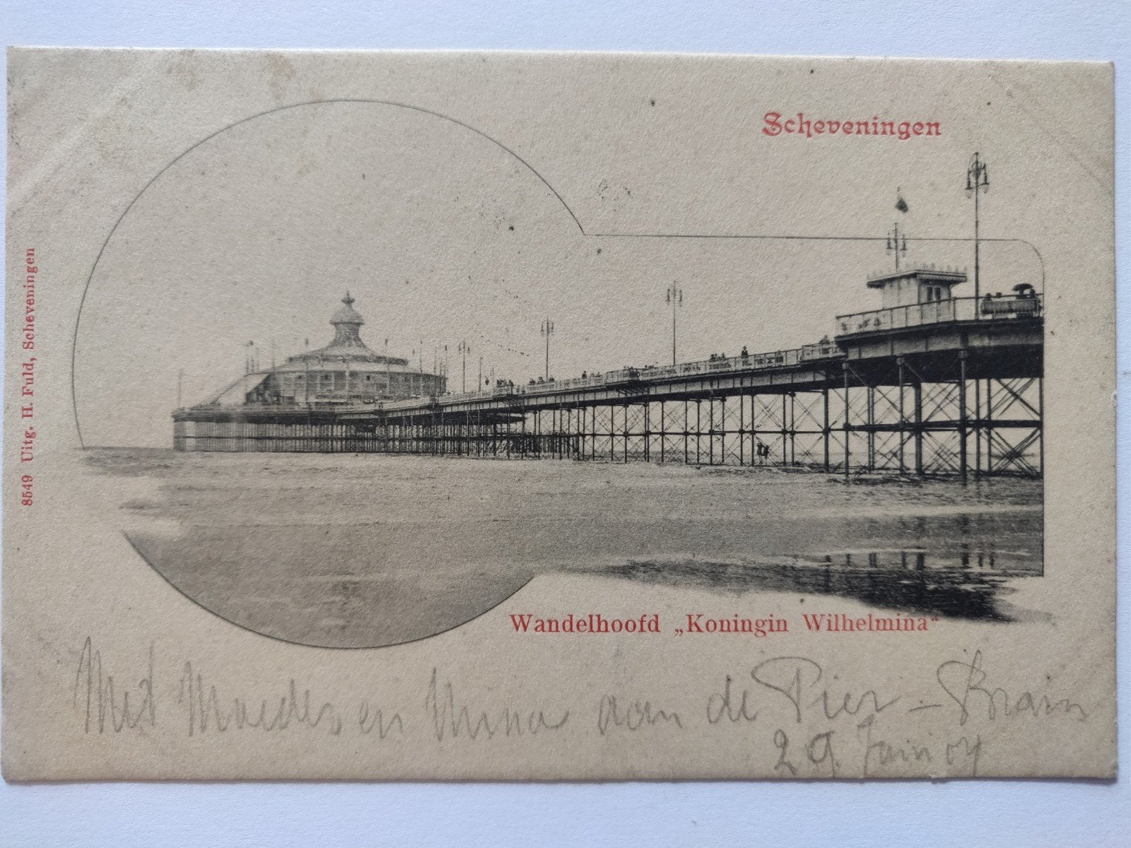 C1072 Scheveningen 1904, Ophalen of Verzenden, 1920 tot 1940, Zuid-Holland