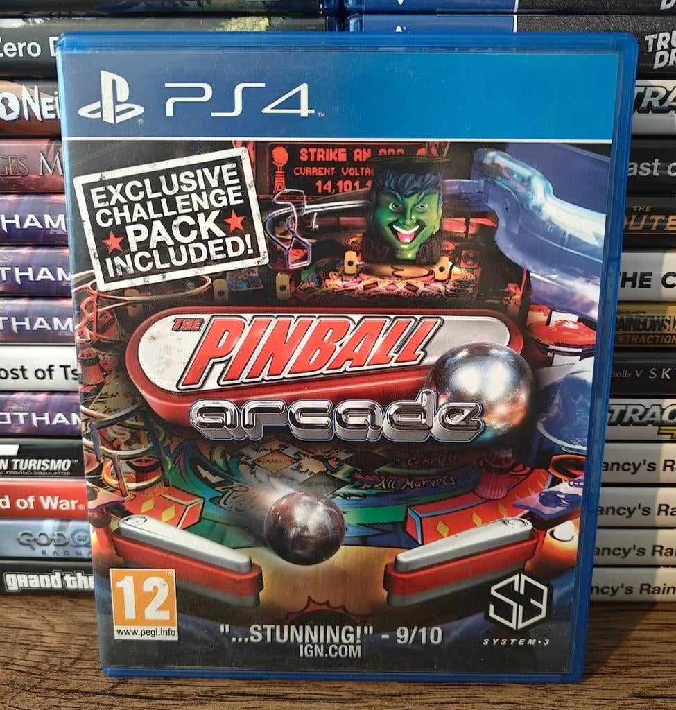 The pinball arcade playstation 4, ., 1 speler, Ophalen of Verzenden, Zo goed als nieuw