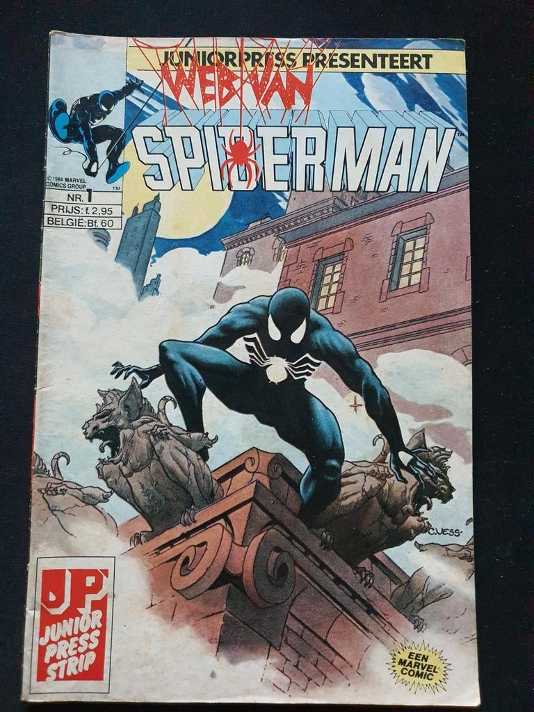 Web van Spiderman nr.1, Boeken, Strips | Comics, Eén comic, Ophalen of Verzenden, Zo goed als nieuw, Europa