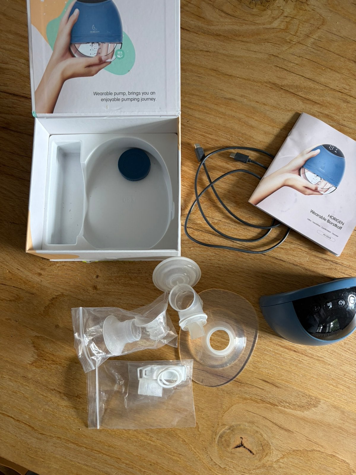 Wearable borstkolf handsfree horigen 1stuk, Kinderen en Baby's, Babyvoeding en Toebehoren, Ophalen, Zo goed als nieuw, Borstkolf