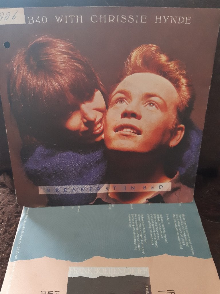 ub40&chrissie hynde - breakfast in bed   a, Cd's en Dvd's, Gebruikt, Verzenden, 7 inch, Pop