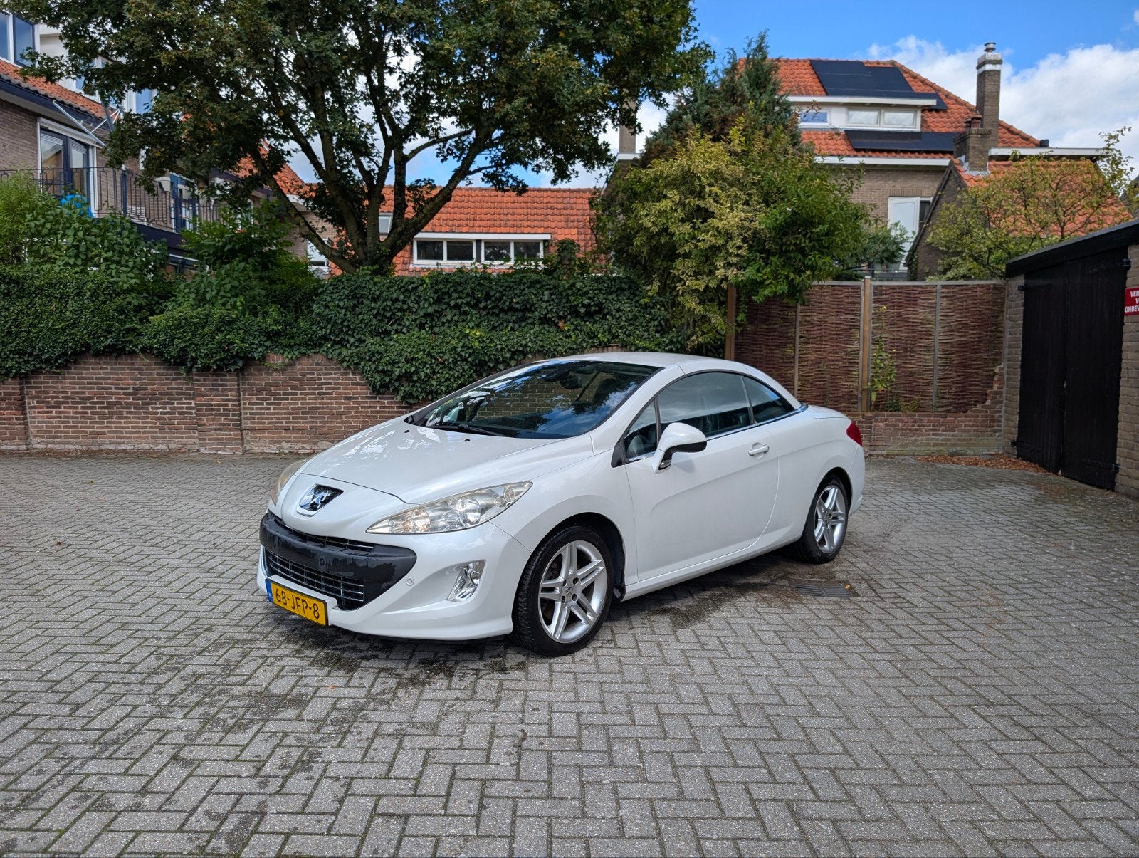 Peugeot 308 1.6 THP CC 2009 Wit, 1487 kg, Zwart, 4 cilinders, Cabriolet